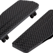 Load image into Gallery viewer, LA Choppers County Line Billet Floorboards - Black - FL LA-P101-00B - Back View
