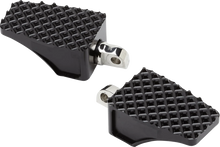 Load image into Gallery viewer, LA Choppers County Line Billet Footpegs - Front - Black LA-P100-01B - Main Product View