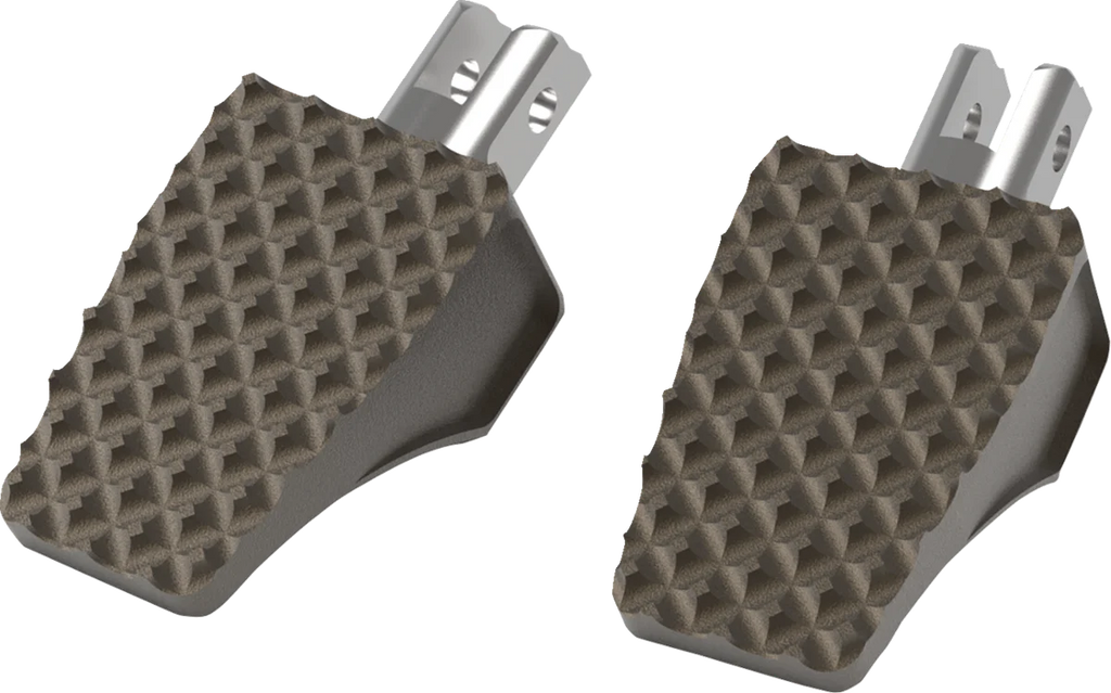 LA Choppers County Line Billet Footpegs - Front - Bronze LA-P100-01Z - Main Product View