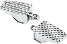 Load image into Gallery viewer, LA Choppers County Line Billet Footpegs - Front - Chrome LA-P100-01C - Main Product View