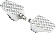 Load image into Gallery viewer, LA Choppers County Line Billet Footpegs - Front - Raw LA-P100-01 - Side View
