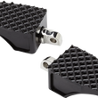 Load image into Gallery viewer, LA Choppers County Line Billet Footpegs - Male Mount - Black LA-P100-00B - Main Product View