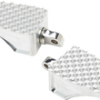 Load image into Gallery viewer, LA Choppers County Line Billet Footpegs - Male Mount - Black LA-P100-00B - Detail View