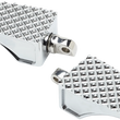 Load image into Gallery viewer, LA Choppers County Line Billet Footpegs - Male Mount - Chrome LA-P100-00C - Main Product View