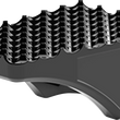 Load image into Gallery viewer, LA Choppers County Line Billet Footpegs - Rear - Black LA-P100-02B - Main Product View