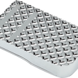 Load image into Gallery viewer, LA Choppers County Line Brake Pedal - Chrome - FL/FX LA-P104-00C - Main Product View