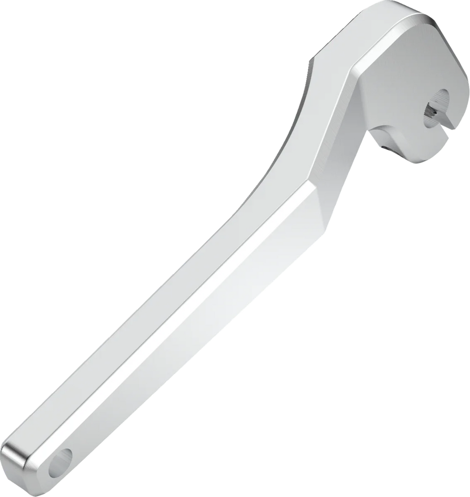 LA Choppers County Line Shifter - Raw - FXD '91-'17 LA-P102-00 - Side View