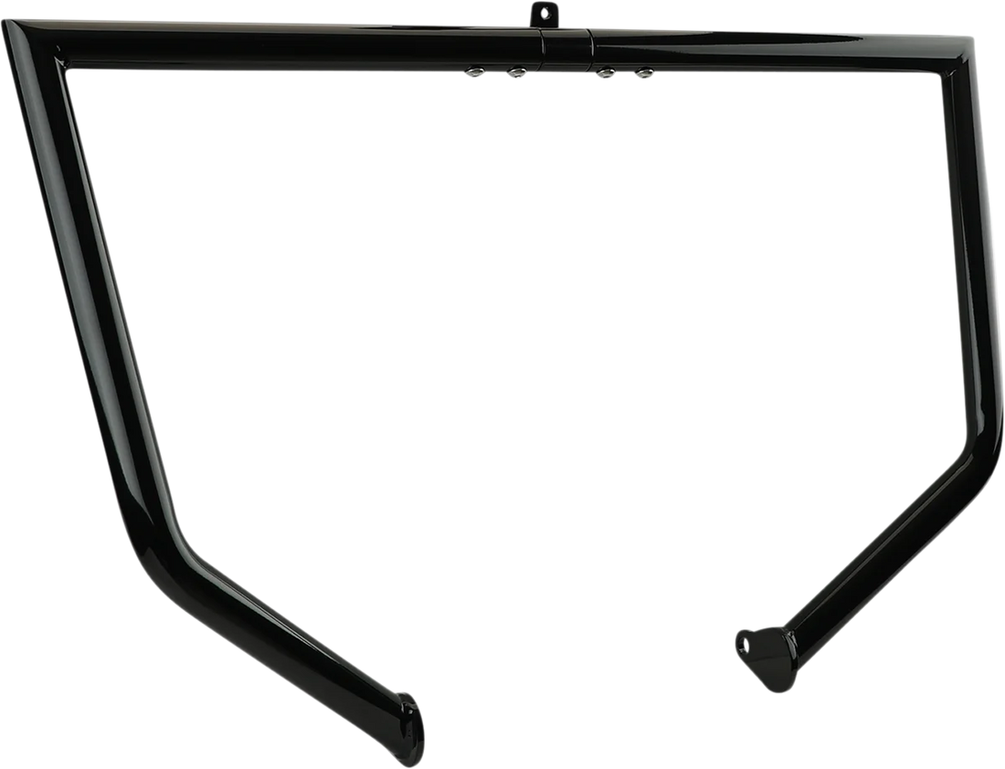 LA Choppers Engine Guard - Black - Twin Peaks LA-7100-00B - Side View