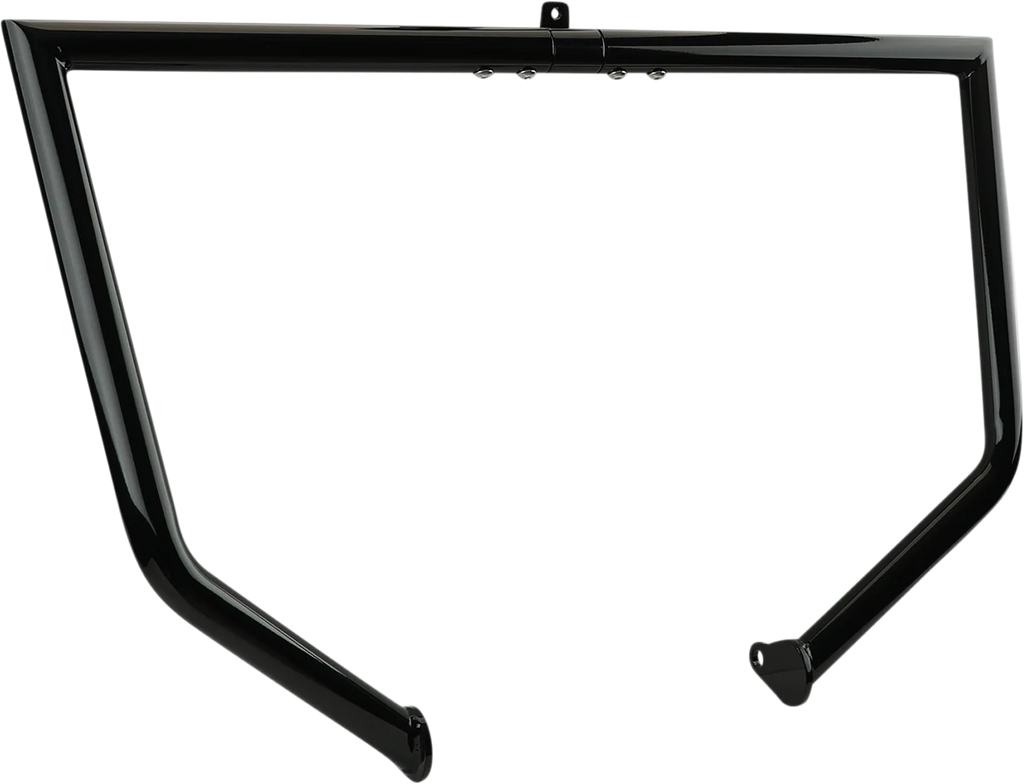 LA Choppers Engine Guard - Black - Twin Peaks LA-7100-00B - Side View