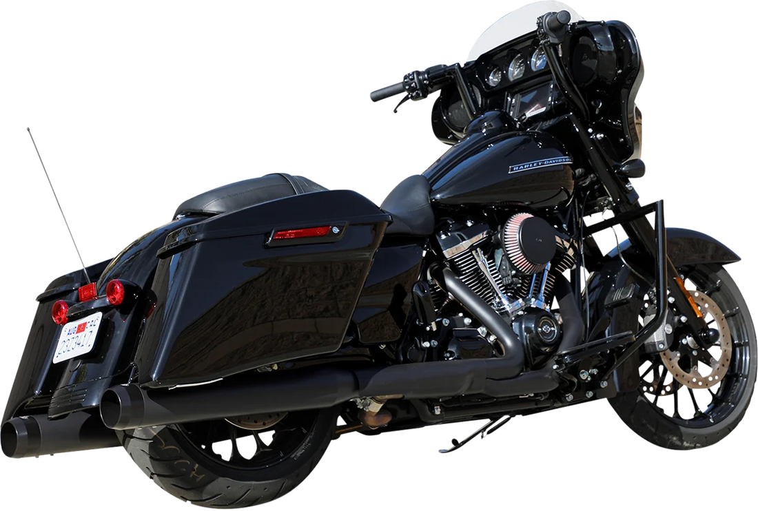 LA Choppers Engine Guard - Black - Twin Peaks LA-7100-00B - Additional View 5