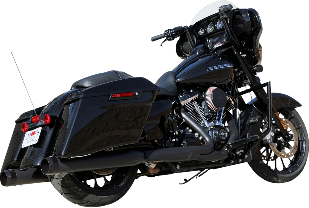 LA Choppers Engine Guard - Black - Twin Peaks LA-7100-00B - Additional View 5