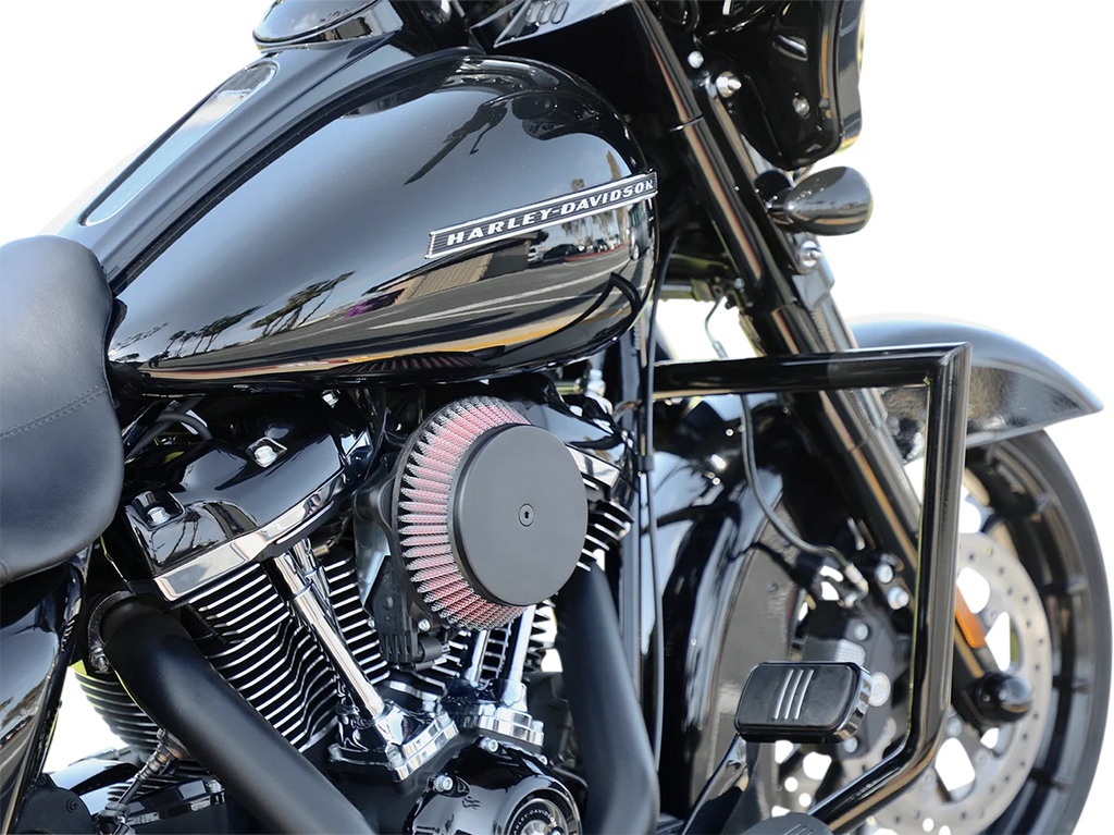 LA Choppers Engine Guard - Black - Twin Peaks LA-7100-00B - Additional View 9