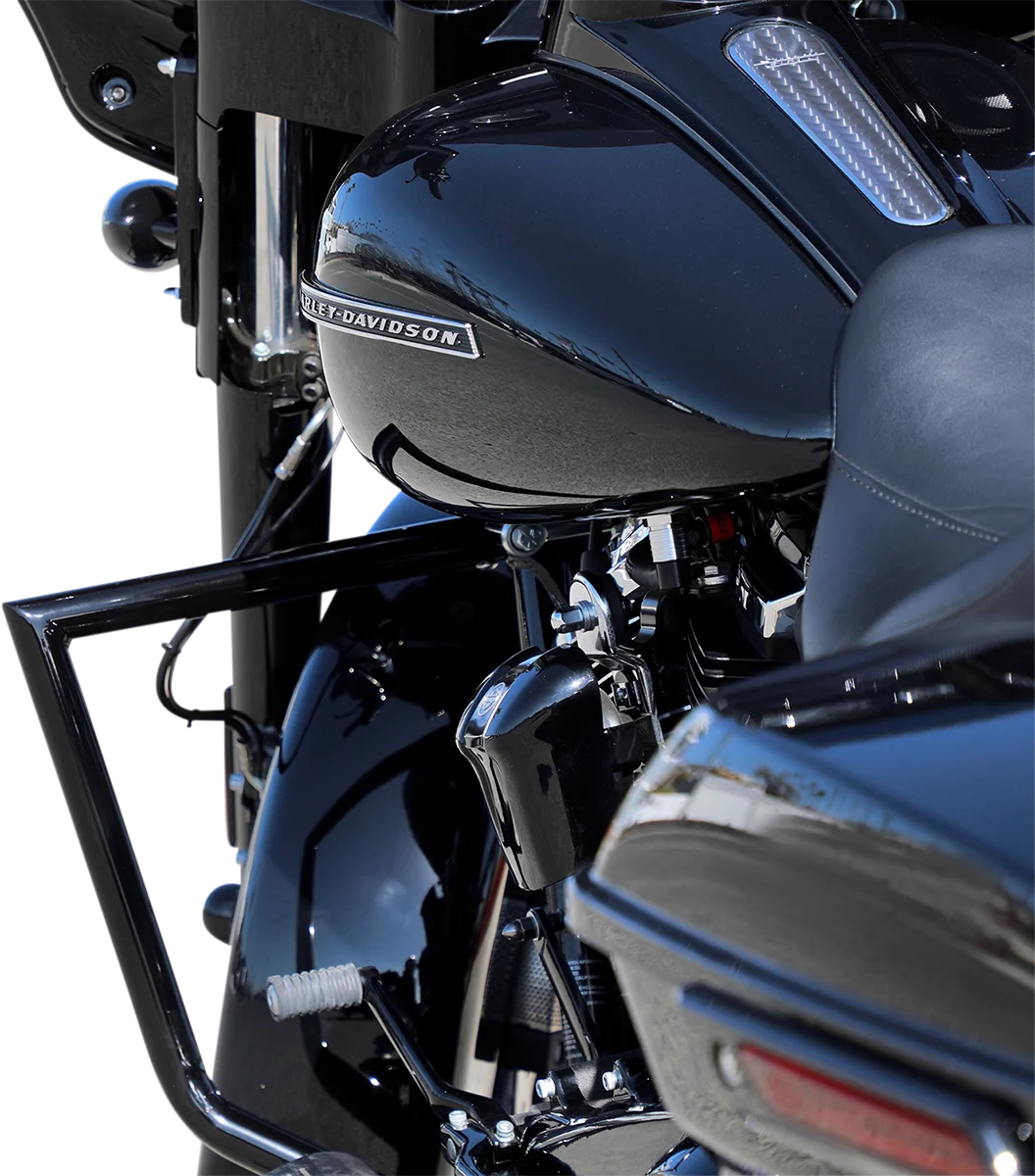 LA Choppers Engine Guard - Black - Twin Peaks LA-7100-00B - Additional View 10
