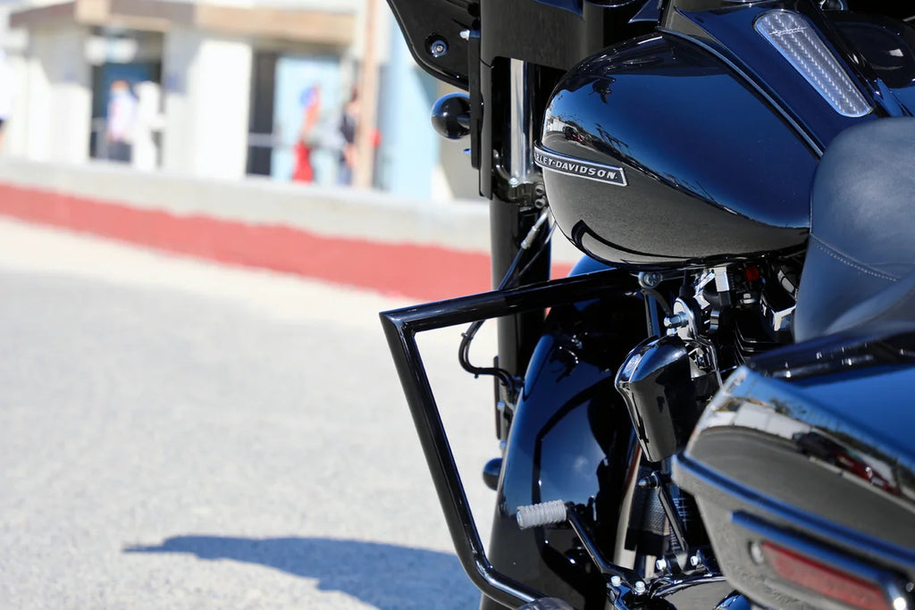 LA Choppers Engine Guard - Chrome - Twin Peaks LA-7100-00 - Additional View 7