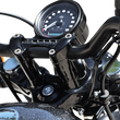 Load image into Gallery viewer, LA Choppers Extension Risers - 2" - Forty Eight - Black LA-7433-02B - Side View