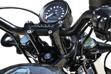 Load image into Gallery viewer, LA Choppers Extension Risers - 2" - Forty Eight - Black LA-7433-02B - Side View