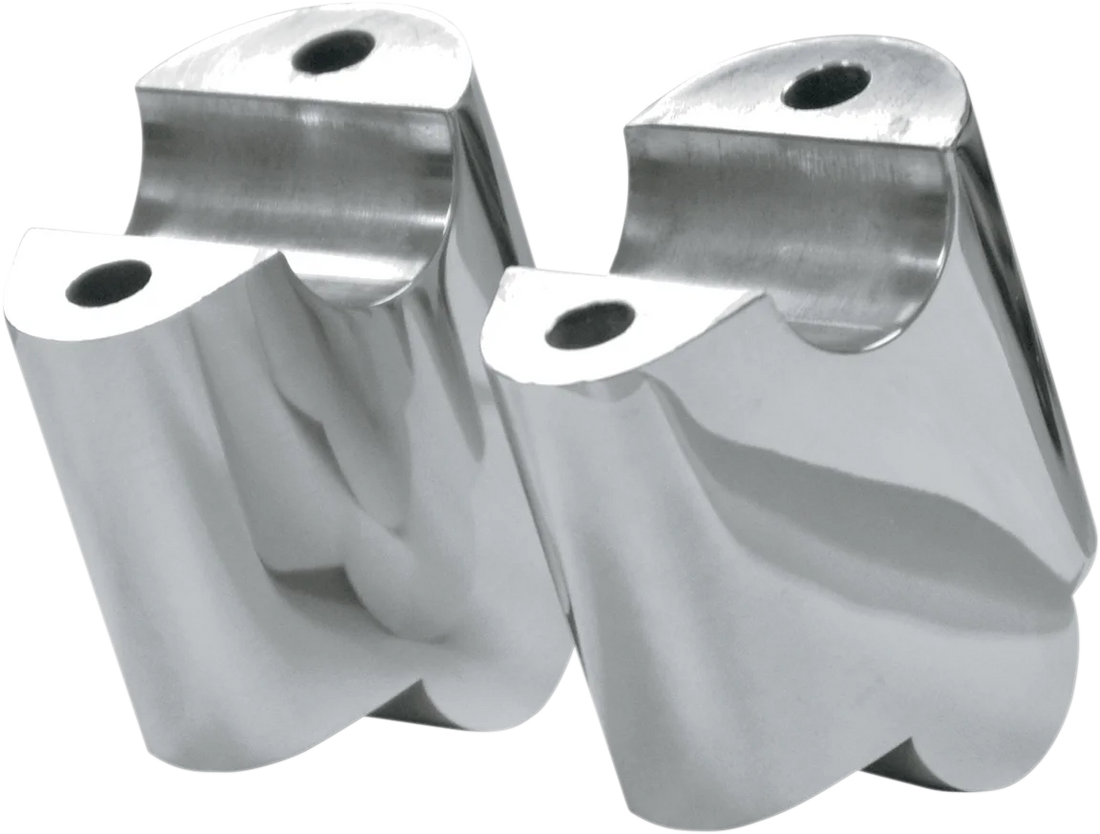 LA Choppers Extension Risers - 2" - Forty Eight - Black LA-7433-02B - Detail View