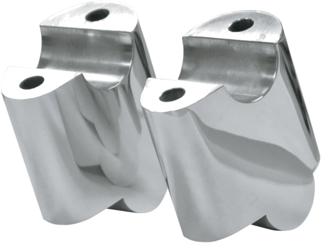 LA Choppers Extension Risers - 2" - Forty Eight - Black LA-7433-02B - Detail View