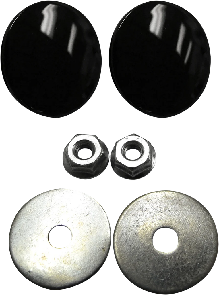 LA Choppers Fairing Mirror Removal Plug - Black LA-9001-00B - Main Product View