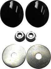 Load image into Gallery viewer, LA Choppers Fairing Mirror Removal Plug - Black LA-9001-00B - Main Product View