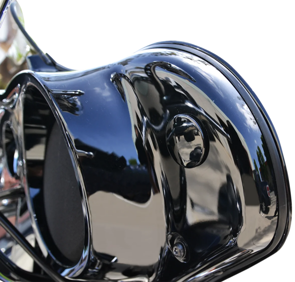 LA Choppers Fairing Mirror Removal Plug - Black LA-9001-00B - Side View