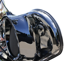Load image into Gallery viewer, LA Choppers Fairing Mirror Removal Plug - Black LA-9001-00B - Side View