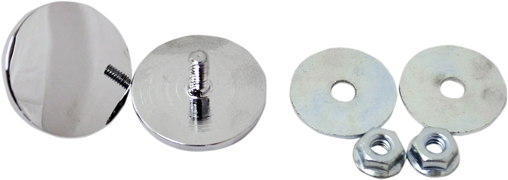 LA Choppers Fairing Mirror Removal Plug - Chrome LA-9001-00 - Main Product View