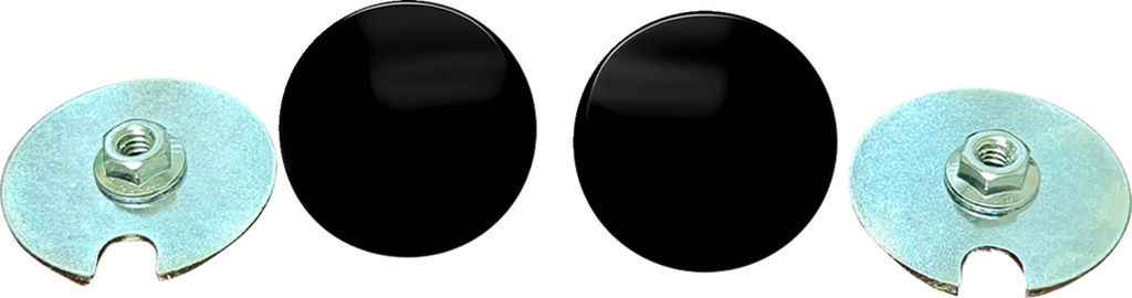 LA Choppers Fairing Mirror Removal Plug - Matte Black LA-9001-02M - Main Product View