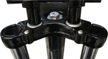 Load image into Gallery viewer, LA Choppers Flush-Mount Fork Cap - Gloss Black Powder Coat - 39 mm LA-7504-39B - Side View