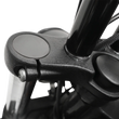 Load image into Gallery viewer, LA Choppers Flush-Mount Fork Cap - Gloss Black Powder Coat - 49 mm LA-7504-49B - Side View