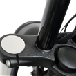 Load image into Gallery viewer, LA Choppers Flush-Mount Fork Cap - Gloss Black Powder Coat - 49 mm LA-7504-49B - Installation View