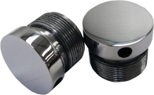 Load image into Gallery viewer, LA Choppers Flush-Mount Fork Cap - Polished - 39 mm LA-7504-39 - Main Product View