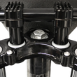 Load image into Gallery viewer, LA Choppers Flush-Mount Fork Cap - Polished - 39 mm LA-7504-39 - Side View