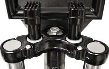 Load image into Gallery viewer, LA Choppers Flush-Mount Fork Cap - Polished - 39 mm LA-7504-39 - Side View