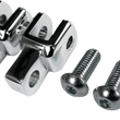Load image into Gallery viewer, LA Choppers Footpeg Relocator - Chrome LA-7202-00 - Main Product View