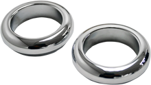 Load image into Gallery viewer, LA Choppers Fork Boot Cover - 39 mm - Chrome LA-7503-39 - Main Product View