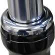 Load image into Gallery viewer, LA Choppers Fork Boot Cover - 39 mm - Chrome LA-7503-39 - Side View
