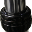 Load image into Gallery viewer, LA Choppers Fork Boot Cover - 39 mm - Gloss Black Powder Coat LA-7503-39B - Side View
