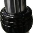 Load image into Gallery viewer, LA Choppers Fork Boot Cover - 39 mm - Gloss Black Powder Coat LA-7503-39B - Side View