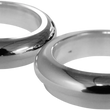 Load image into Gallery viewer, LA Choppers Fork Boot Cover - 49 mm - Chrome LA-7503-49 - Main Product View