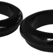 Load image into Gallery viewer, LA Choppers Fork Boot Cover - 49 mm - Gloss Black Powder Coat LA-7503-49B - Main Product View