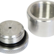 Load image into Gallery viewer, LA Choppers Gas Cap with Weld-on Bung - Aluminum LA-7450-01 - Main Product View