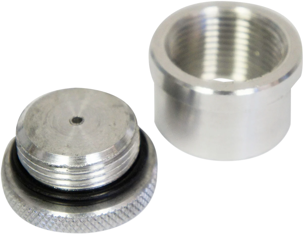 LA Choppers Gas Cap with Weld-on Bung - Aluminum LA-7450-01 - Main Product View