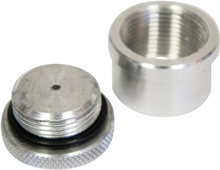 Load image into Gallery viewer, LA Choppers Gas Cap with Weld-on Bung - Aluminum LA-7450-01 - Main Product View