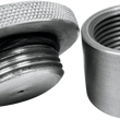 Load image into Gallery viewer, LA Choppers Gas Cap with Weld-on Bung - Steel LA-7450-00 - Main Product View