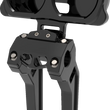 Load image into Gallery viewer, LA Choppers Gauge Mount - Dual - Black - FLT LA-7397-03B - Side View