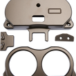 Load image into Gallery viewer, LA Choppers Gauge Mount - Dual - Bronze - FLT LA-7397-03Z - Main Product View