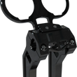 Load image into Gallery viewer, LA Choppers Gauge Mount - Dual - Raw - Dyna/Sportster LA-7397-02R - Side View