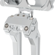 Load image into Gallery viewer, LA Choppers Gauge Mount - Dual - Raw - FLT LA-7397-03R - Side View