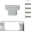 Load image into Gallery viewer, LA Choppers Gauge Mount - Single - Chrome - Softail LA-7397-00C - Main Product View